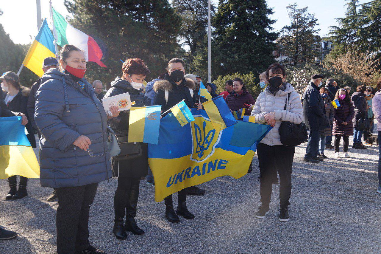 Immagine per La guerra tra Russia e Ucraina preoccupa Gorizia: in 200 in piazza